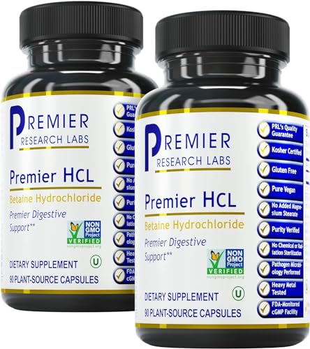 Premier Research Labs – Premier HCL | Superior Digestive Support; Supports Whole Body Detox