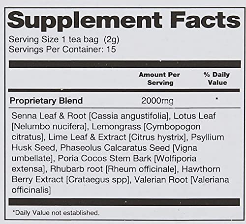 Teami 30-Day Teatox Kit - All Natural Colon Cleanse and Detox Tea - Morning Kickstart Teami