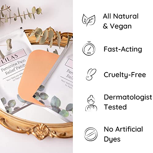 LILAS Period Cramps Pain Relief Patch - Pack of 10 LILAS