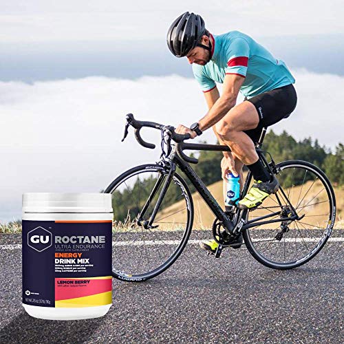 GU Energy Roctane Ultra Endurance Energy Drink Mix, Lemon Berry, 1.72 lb