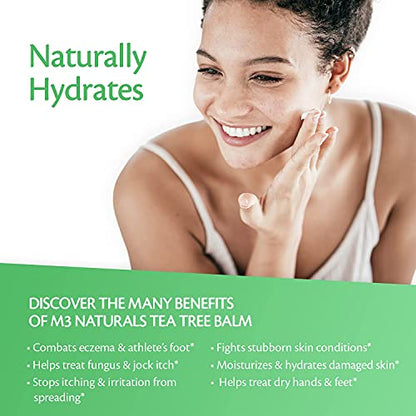 Tea Tree Oil Foot Balm - Natural Remedy for Athletes Foot, Toenail Repair