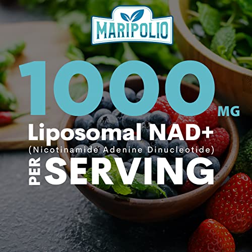 Liposomal NAD+ Supplement 1000 mg | Highest NAD Pontecy | Max Absorption | Pure NAD