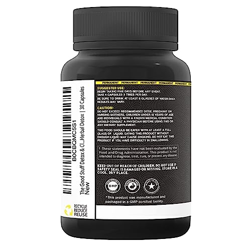 The Good Stuff Detox & Cleanse | Powerful Complete Internal Cleansing Formula | Professionally