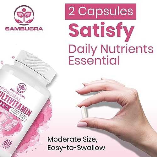 Liposomal Multivitamin for Women 1400MG - Womens Daily Multi Vitamins Supplements