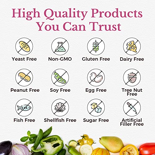 VITALITOWN Women's Probiotics 120 Billion CFUs 1 Daily, 30 Strains, with Prebiotics
