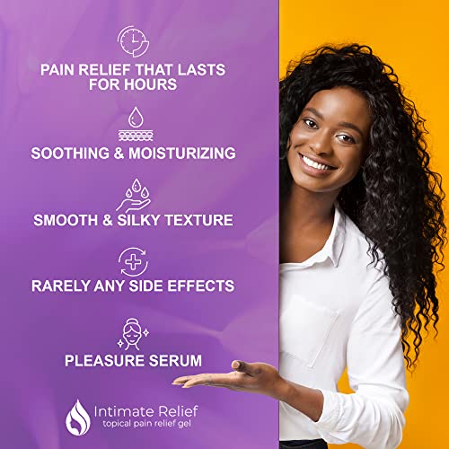 Syren Intimate Relief - Intimate Pain Relieving Gel - Relieves Vulva Pain, Throbbing, Spasms, Vaginal Dryness SYREN