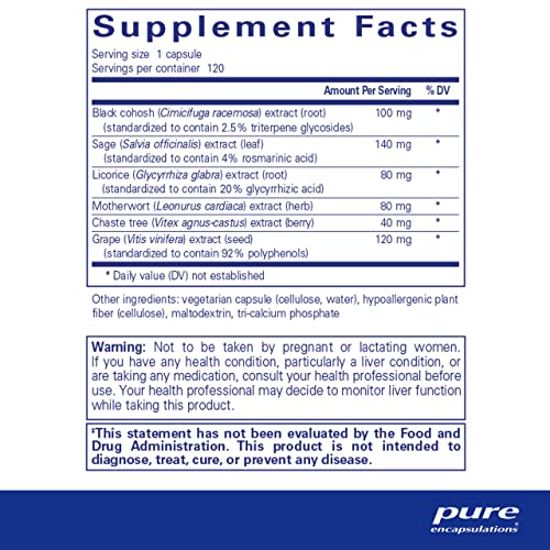 Pure Encapsulations PhytoBalance II | Supports Healthy Estrogen and Progesterone Activity Pure Encapsulations