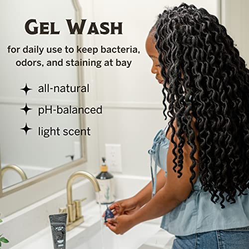 Pixie Menstrual Disc Kit - Best Period Disc Starter Kit - 2 Discs, 20 Wipes, Wash, Lube, Public Restroom Pixie Cup