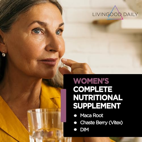 Livingood Daily Women's Hormone Support - Better Mood, Hormonal Balance Livingood Daily