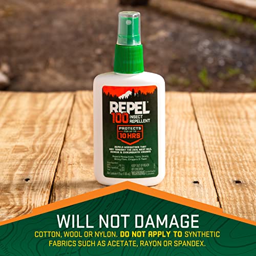 Repel 100 Insect Repellent, Repels Mosquitos, Ticks and Gnats, For Severe Repel
