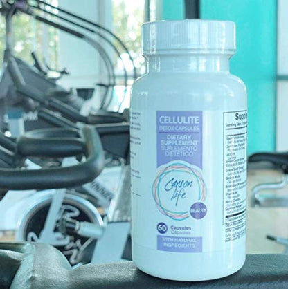 Carson Life Anti Cellulite Detox Pills Helps Prevent and Eliminate Cellulite - Supplement