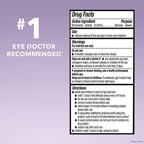 LUMIFY Redness Reliever Eye Drops 0.08 Ounce (2.5mL)