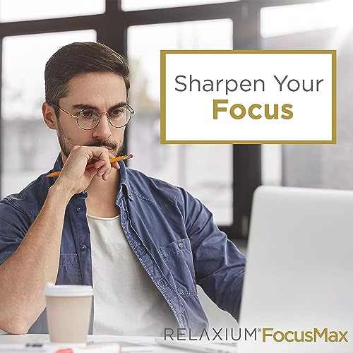 Relaxium FocusMax, Brain & Focus Health Supplement, Proven Concentration Relaxium