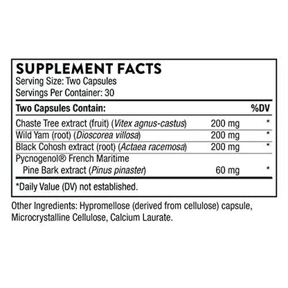 Thorne Meta-Balance - Nutritional Support for Women During Menopause - 60 Capsules