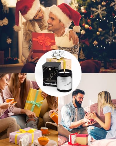 Aromatherapy Candle, Handcrafted with Natural Soy Wax and Essential Oils for Home Scented Dexun Glow