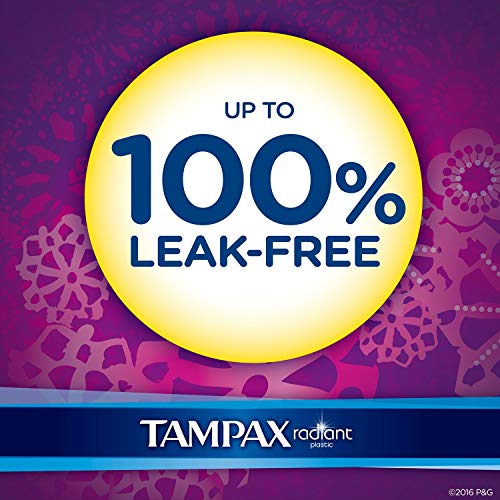 Tampax 29936 Radiant Tampons Regular Super, 84 Count (Pack of 1) Tampax