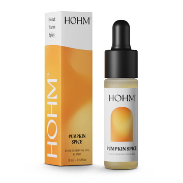 Hohm Pumpkin Spice Essential Oil Blend - Natural, Pure Essential Oil for Your Home Diffuser