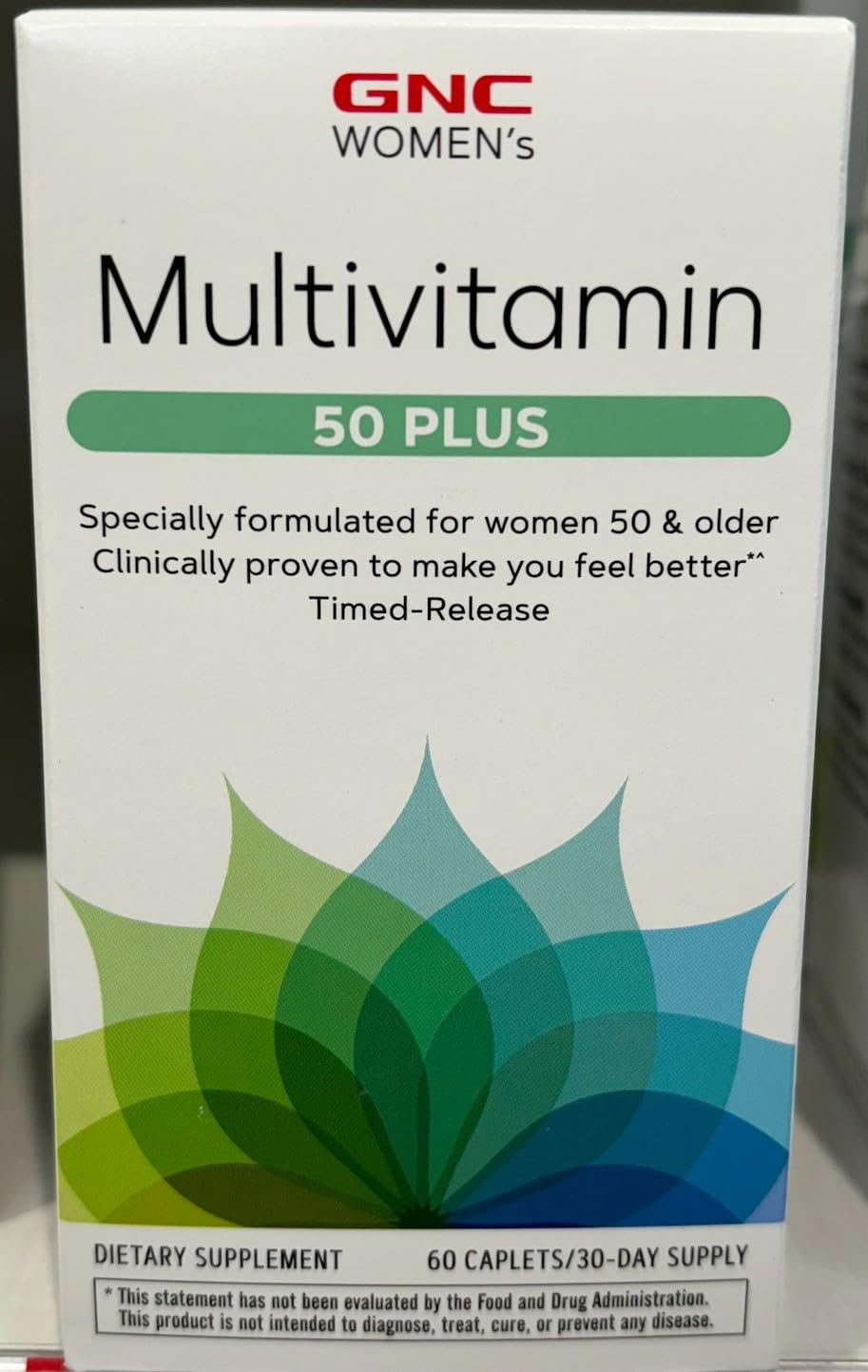 GNC Women's Multivitamin 50 Plus |Supports Bone, Eye, Memory, Brain and Skin Health GNC