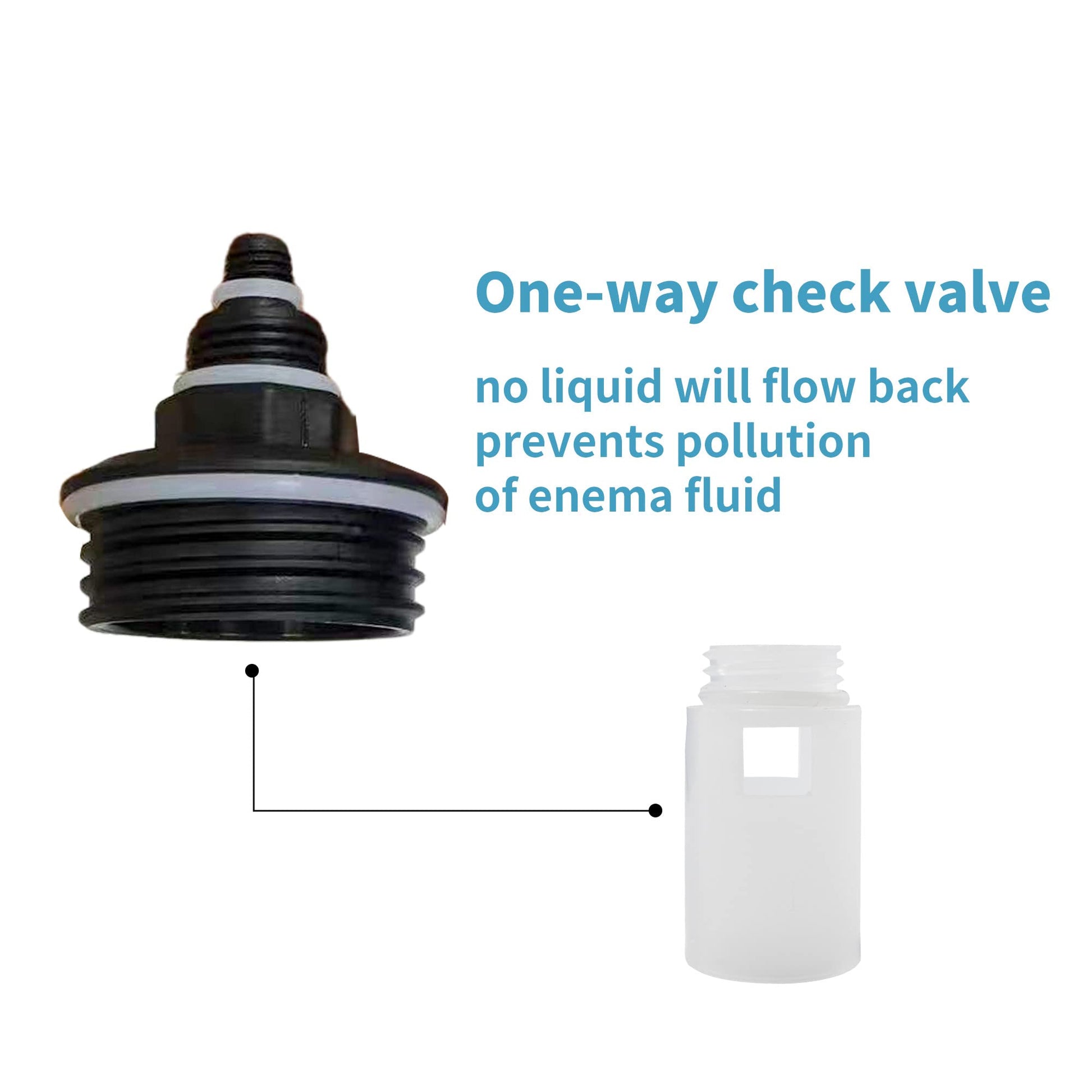 TopQuaFocus 14.5OZ Large Enema Bulb Kit Douche Bulb for Men Women Colon Cleaning Feminine TopQuaFocus