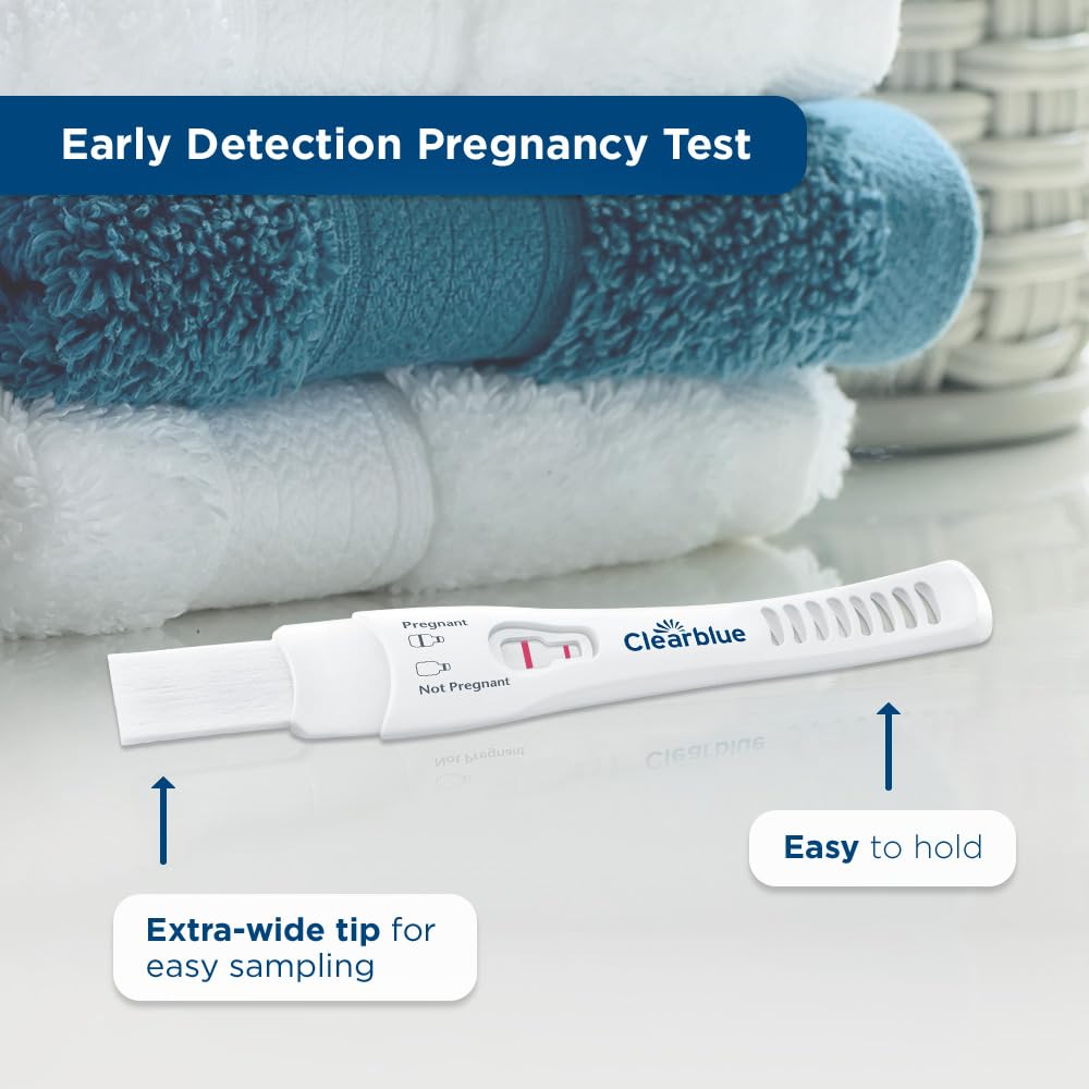 Clearblue Early Detection Pregnancy Test, 3 Ct Clearblue