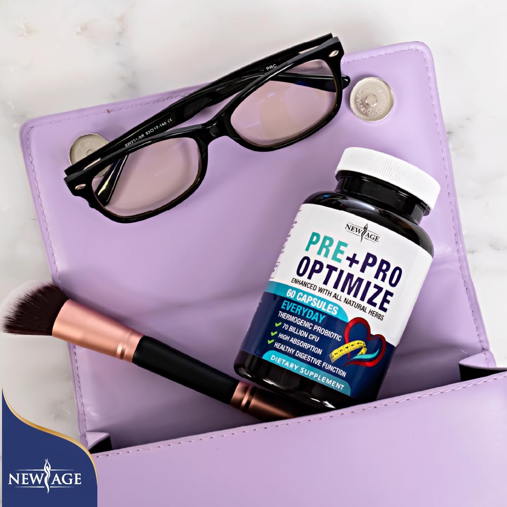 Pro Optimize Probiotics for Women, Menopause, 70 Billion CFU, Digestive Health - Relief for Bloating NEW AGE