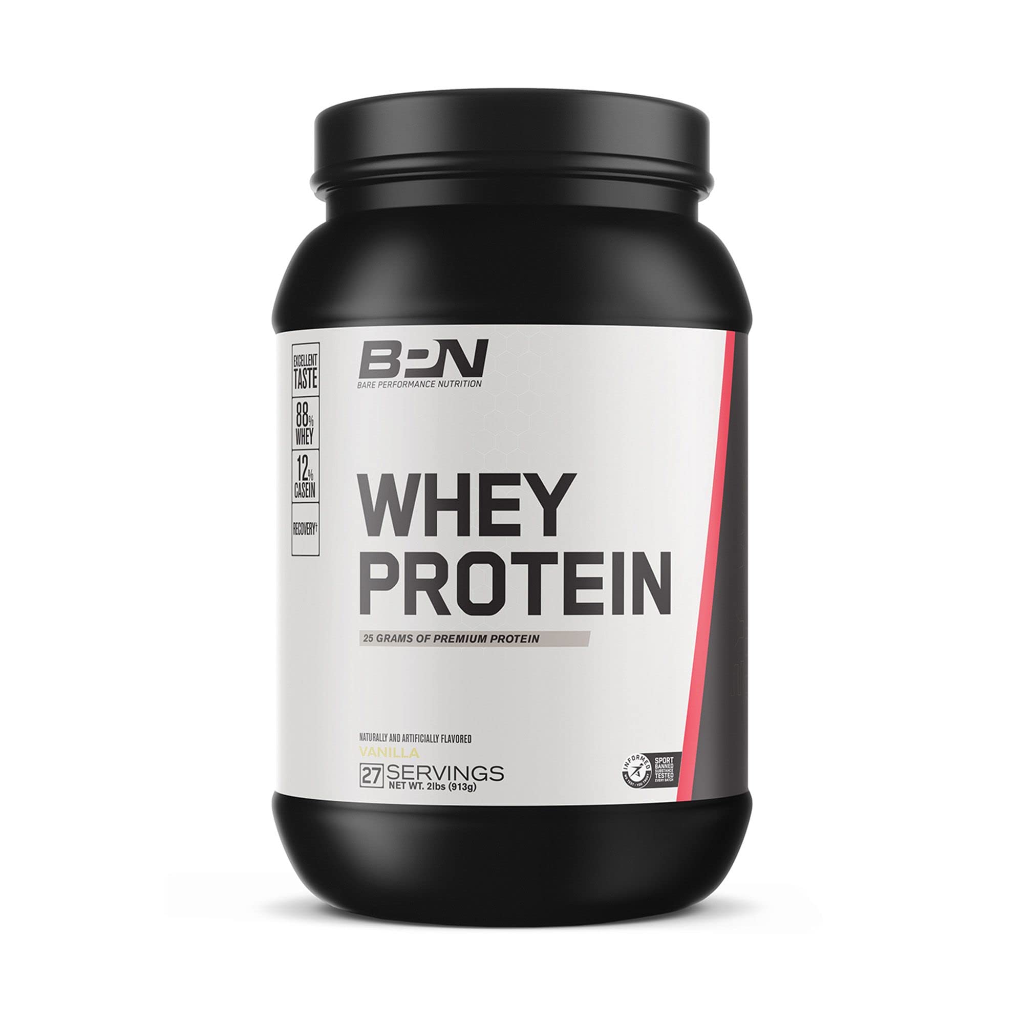 BARE PERFORMANCE NUTRITION, BPN Whey Protein Powder, Whey Protein Concentrate