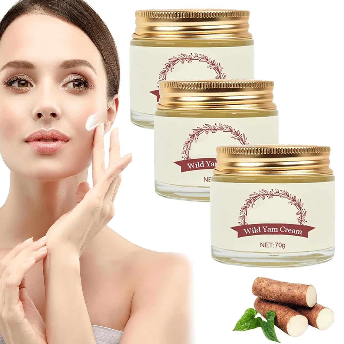 ELDEMA Wild Yam Cream - Annas Wild Yam Cream Organic for Hormone Balance, Women's Organic