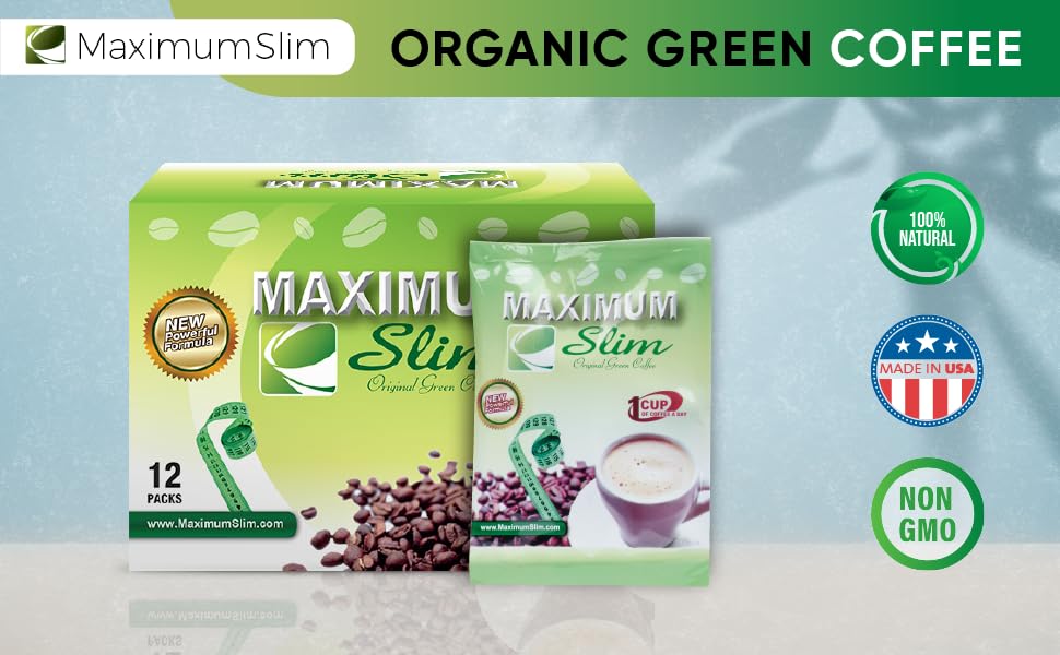 Premium Coffee BOOSTS your Metabolism DETOXES your Body & CONTROLS your Appetite Maximum Slim