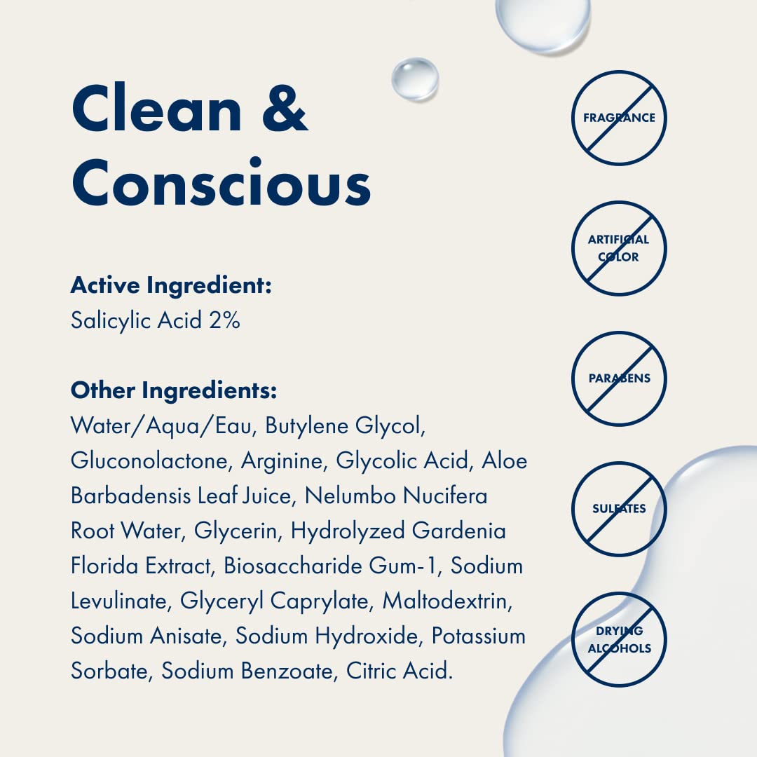 Hero Cosmetics Pore Release Blackhead Clearing Solution - Exfoliating Toner Featuring BHA