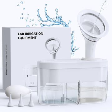 Water Powered Ear Cleaner, Ear Wax Removal Kit with Sewage System KAUGIC