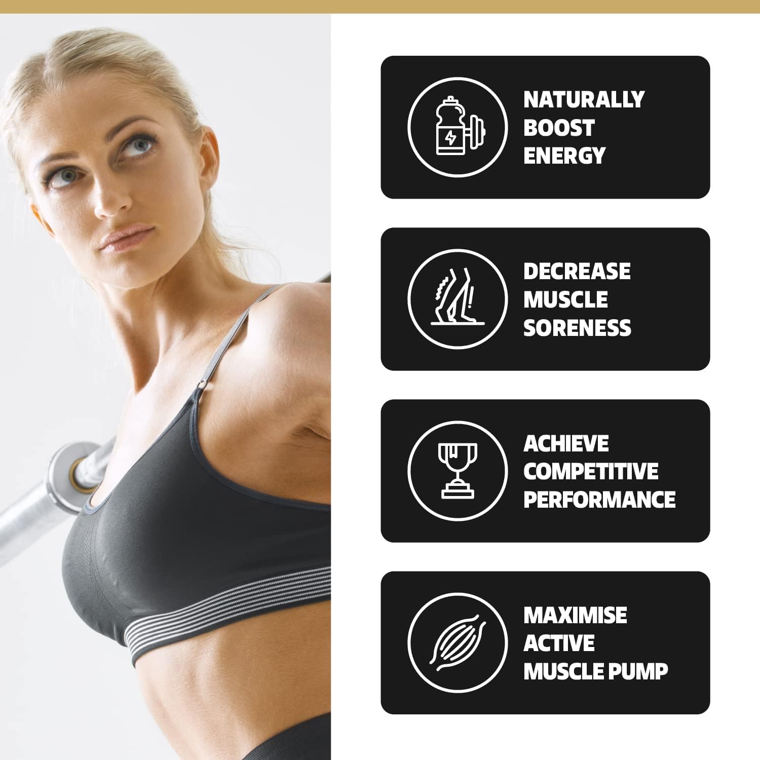 MetCon Power Pre-Pump Nitric Oxide Booster - Pre-Workout Supplement - Increase Blood Flow & Amplify Strength Naturally