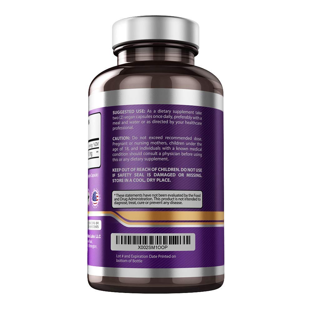 SMART NUTRA LABS Quercetin 1000mg- 180 Vegan Capsules