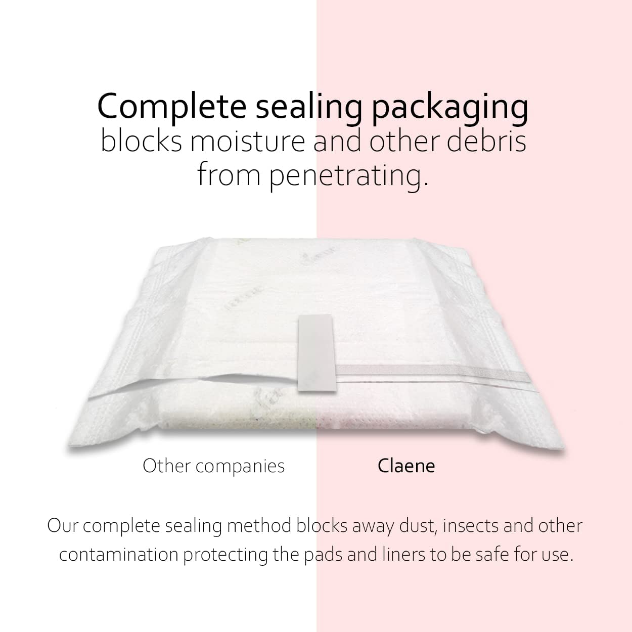 Claene Organic Cotton Panty Liners, Unscented, Thin, Cruelty-Free, Daily, Breathable Organic Panty CLAENE