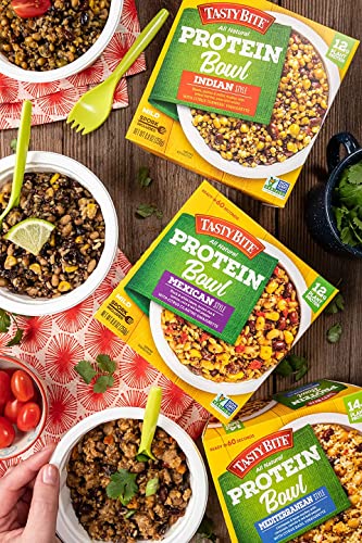 TASTY BITE Mexican Protein Bowl, 8.8 Ounce, Pack of 6, Ready to Eat, Microwaveable TASTY BITE