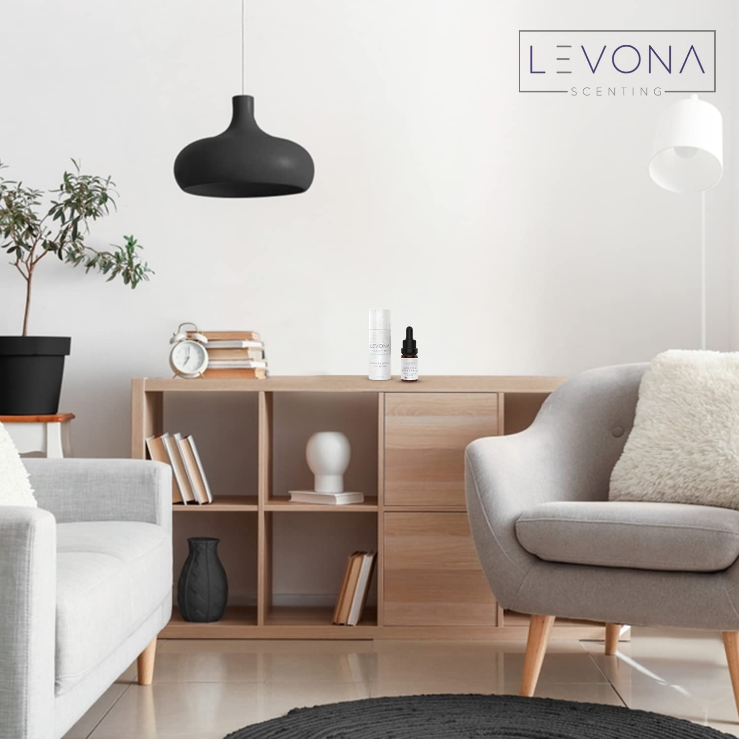 Levona Scent Pure Essential Oils for Diffusers for Home, Hotel & Office - Golden Waterfalls LEVONA SCENT