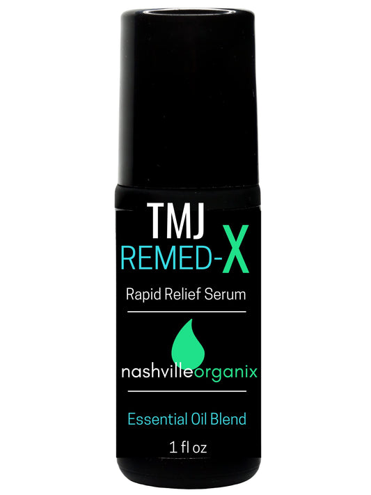 Dr. A's TMJ Remed-X Rapid Relief Serum | Deep Muscle & Jaw Tension Essential Oil Cream