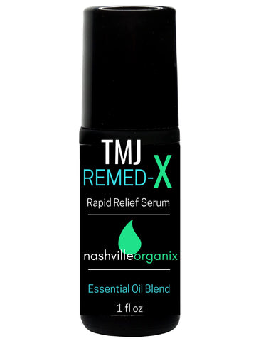 Dr. A's TMJ Remed-X Rapid Relief Serum | Deep Muscle & Jaw Tension Essential Oil Cream
