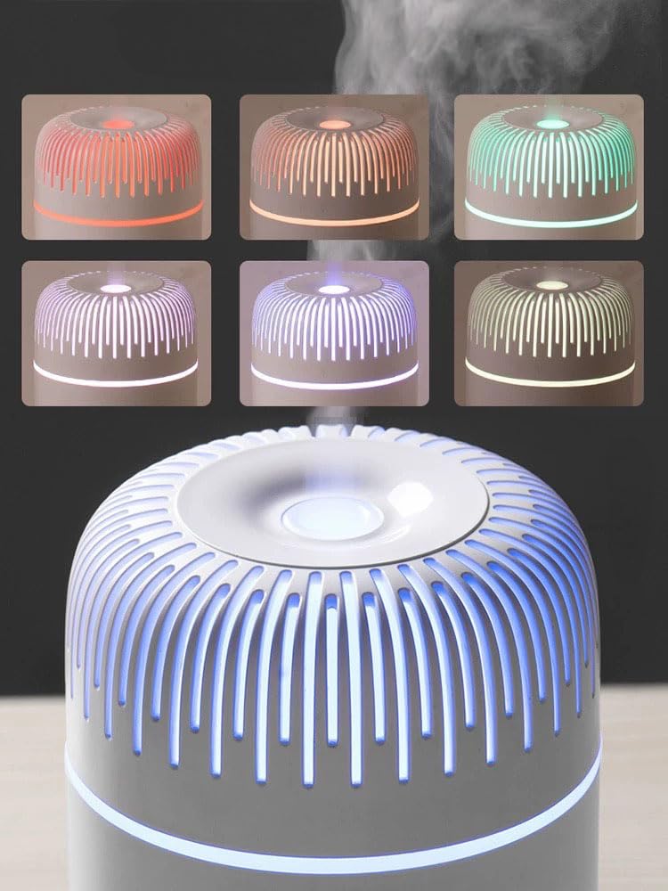 55tech in Car Aroma Diffuser Humidifier with LED Light Colors - Refresh and Relax While Driving USB 55tech