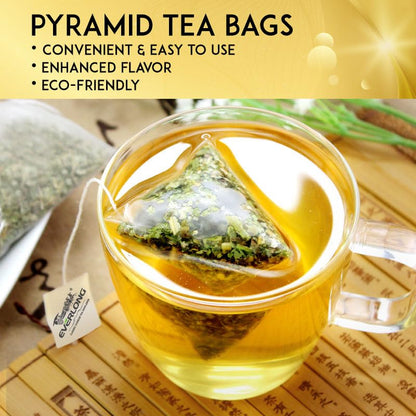EVERLONG Detox Tea 28 Day Morning Boost Tea and Night Cleanse Tea, Burn Fat and Boost