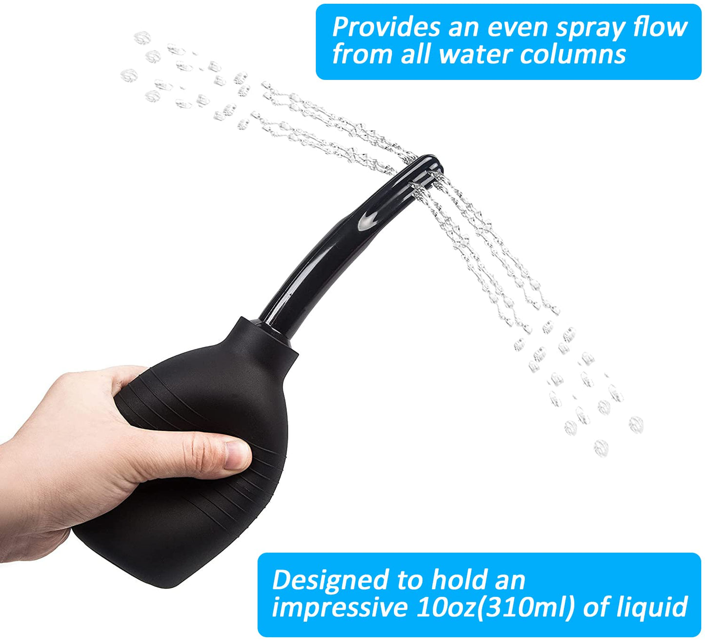 Clean and Healthy Anal Douche for Women,Shower Enema Bulb Cleaner Wash Flusher System