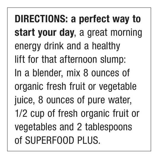 Dr. Schulze’s SuperFood Plus | Vitamin and Mineral Herbal Concentrate | Daily Nutrition