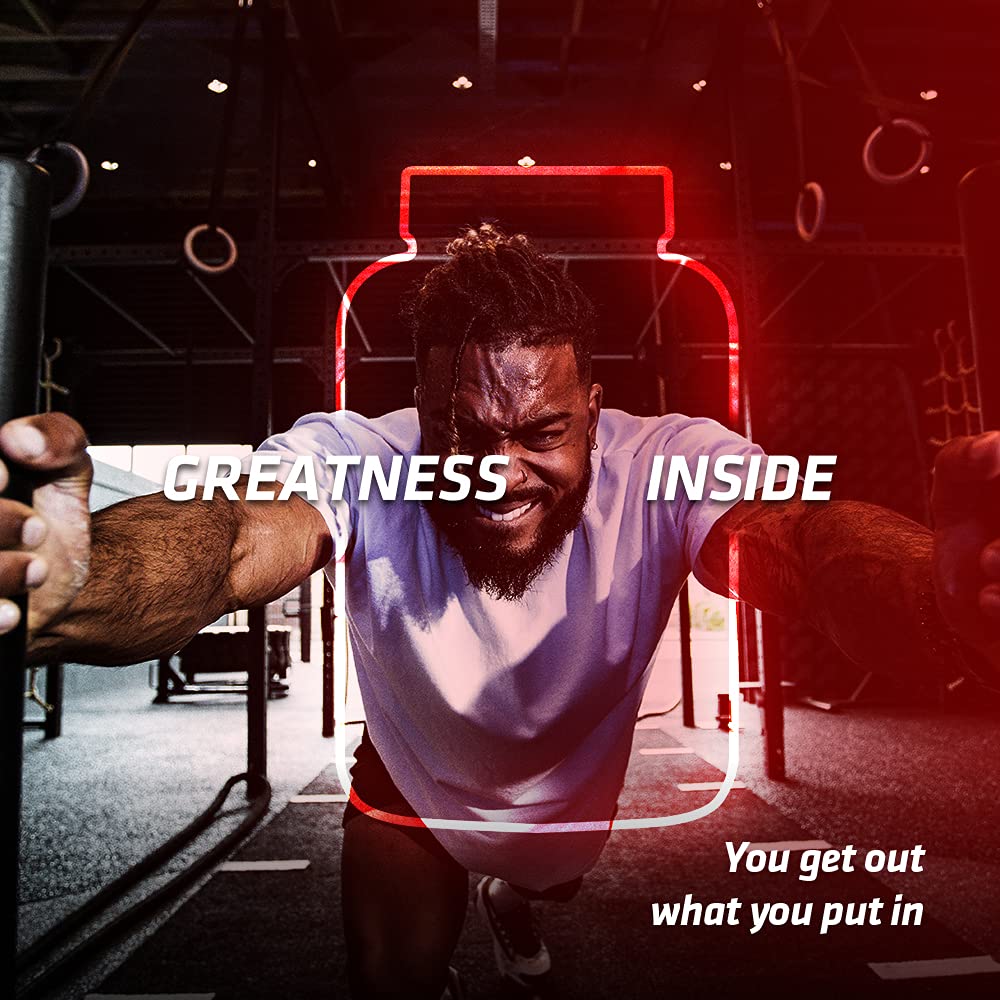 USN Hyperbolic Mass Strawberry 6kg: High Calorie Mass Gainer Protein Powder for Fast Muscle Mass USN