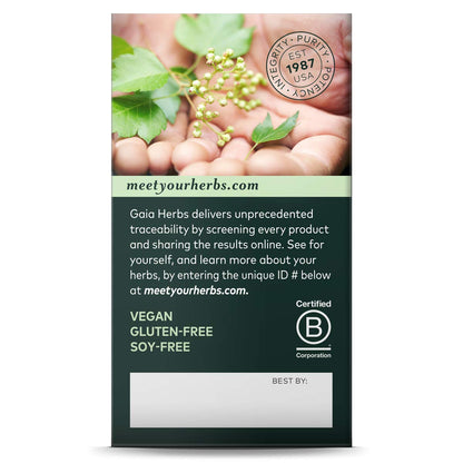 Gaia Herbs Vitex Berry, Chasteberry, Hormone Balance for Women, Vegan Liquid Capsules, 60 Count