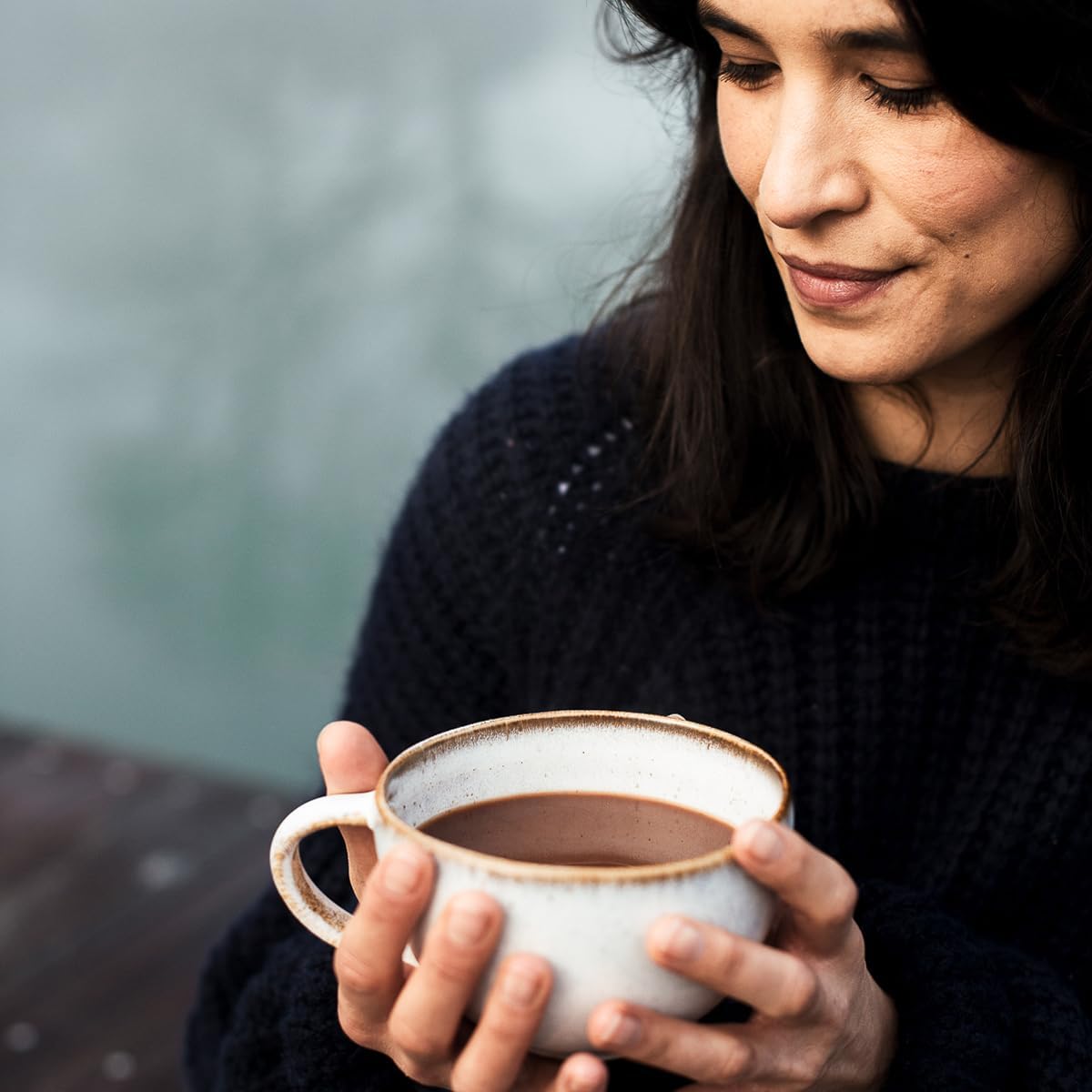 Ancient + Brave - Cacao + Collagen Powder 250g - Peruvian Raw Cacao Hot Chocolate with Grass Ancient + Brave