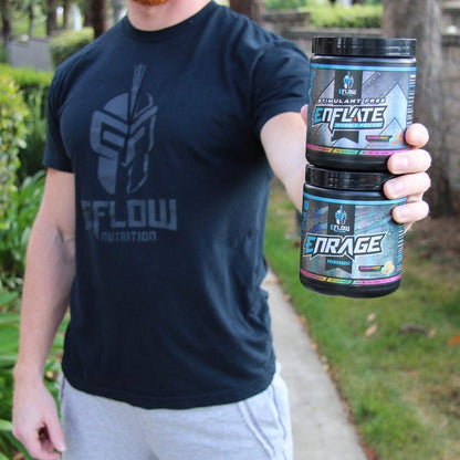 eFlow Nutrition ENRAGE Pre Workout - Energy, Focus, Pumps, and Strength - Ninja Nerds (30 Servings)
