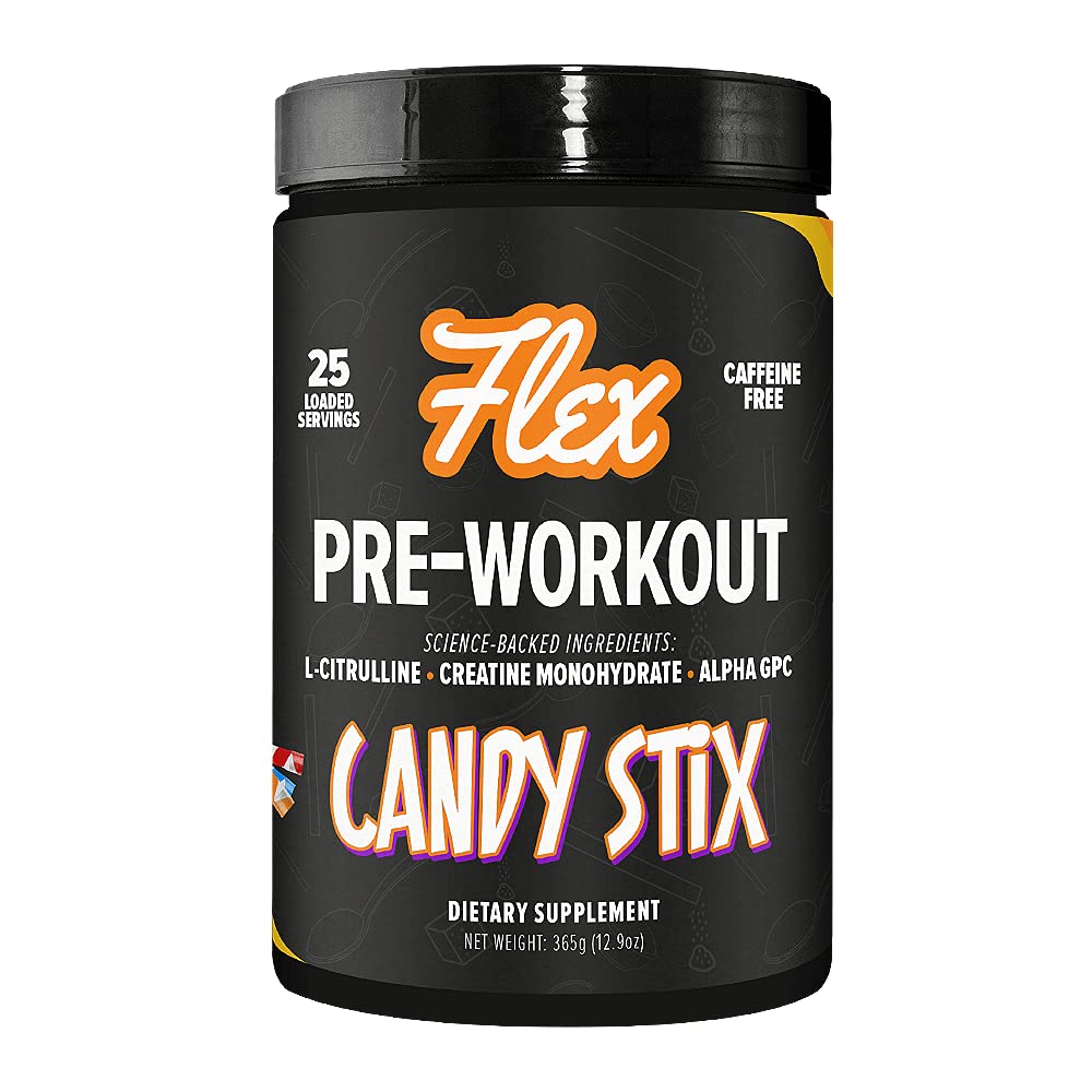 Flexible Dieting Lifestyle Pre Workout Nootropic Supplement Powder - Candy Stix 