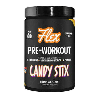 Flexible Dieting Lifestyle Pre Workout Nootropic Supplement Powder - Candy Stix 