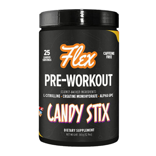 Flexible Dieting Lifestyle Pre Workout Nootropic Supplement Powder - Candy Stix 