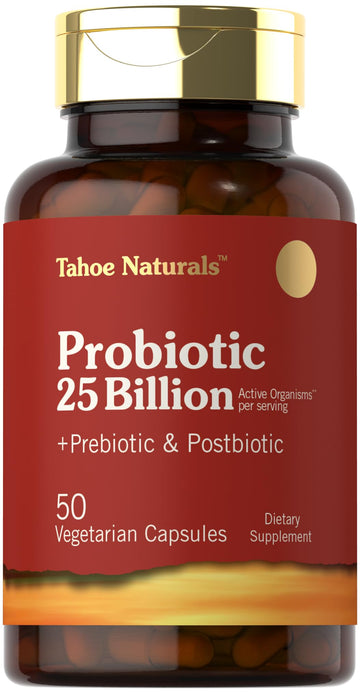 Carlyle Prebiotic, Probiotic & Postbiotic | 25 Billion CFU | 60 Powder Pills | Men and Women