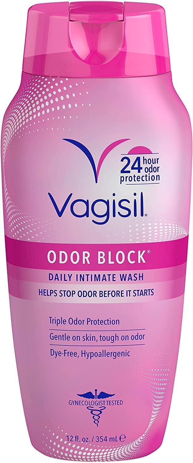 Vagisil Odor Block Daily Intimate Vaginal Wash 12 oz (Pack of 2) Vagisil